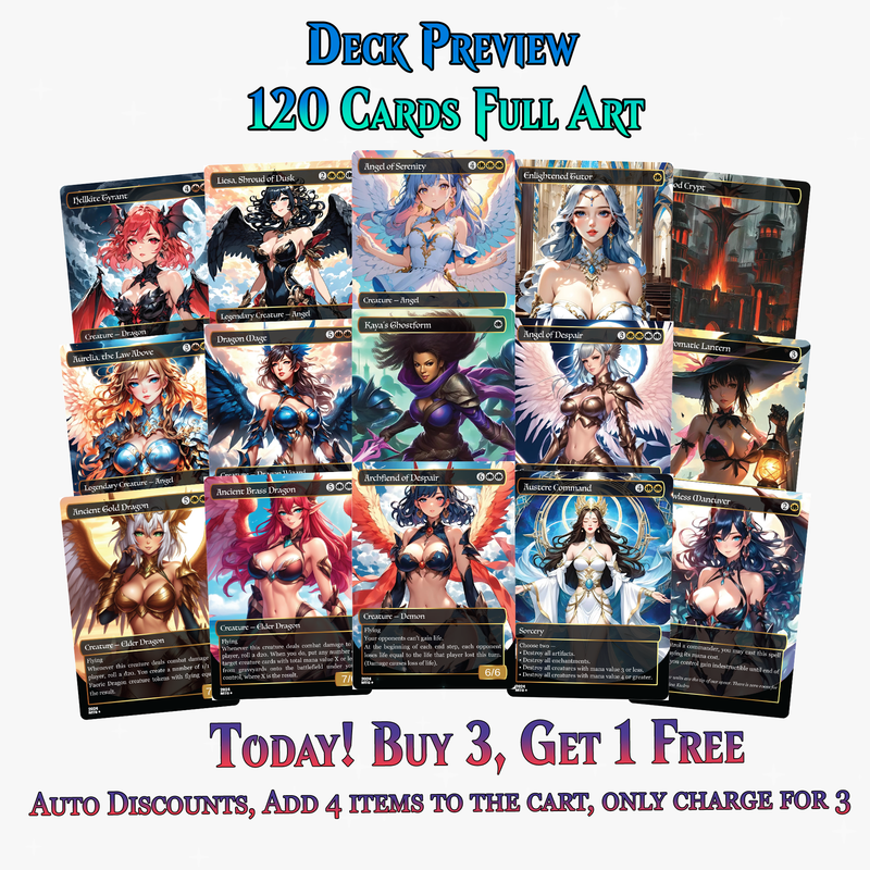 Kaalia of the Vast MTG Proxy Commander Deck | 120 Cards | ProxyTCG