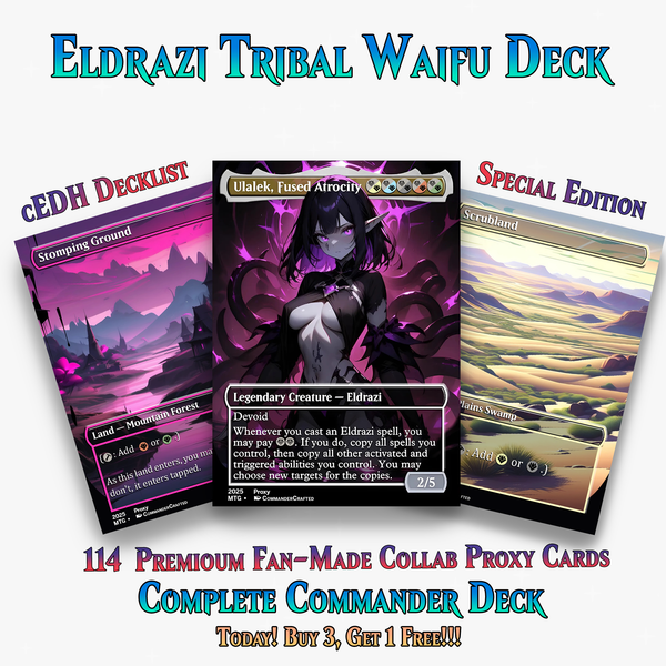 Eldrazi Tribal Commander Deck | 114+ Cards | PrimeDecks