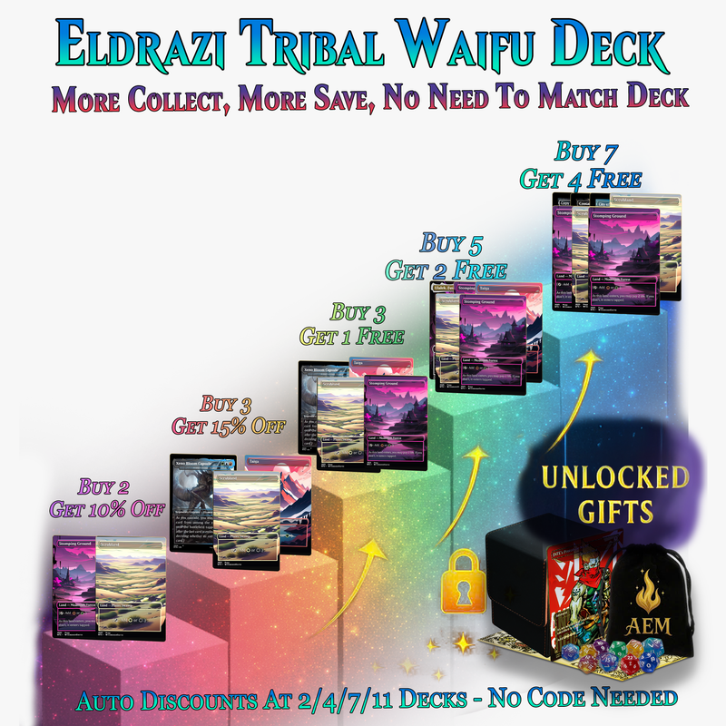 Eldrazi Tribal Anime MTG Proxy Commander Deck | 114 Cards | ProxyTCG