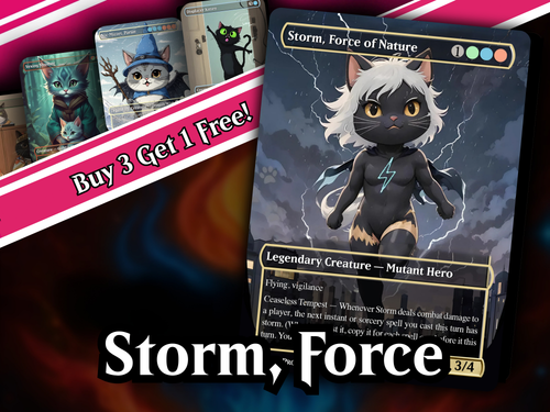 Storm, Force of Nature Commander Deck | 104+ Cards | PrimeDecks
