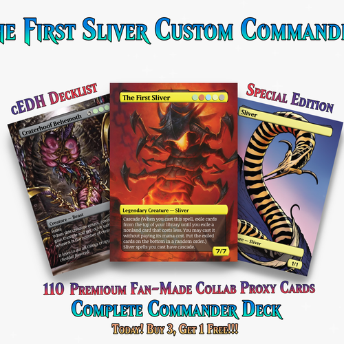 The First Sliver Custom Commander Deck | 115+ Cards | PrimeDecks