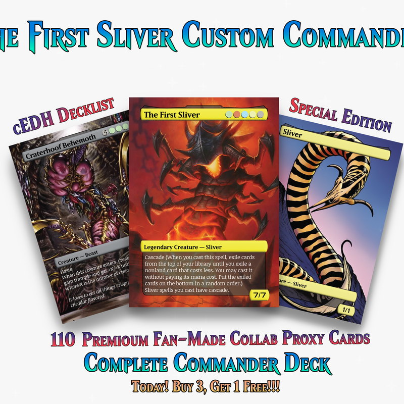 The First Sliver Custom Commander Deck | 115+ Cards | PrimeDecks