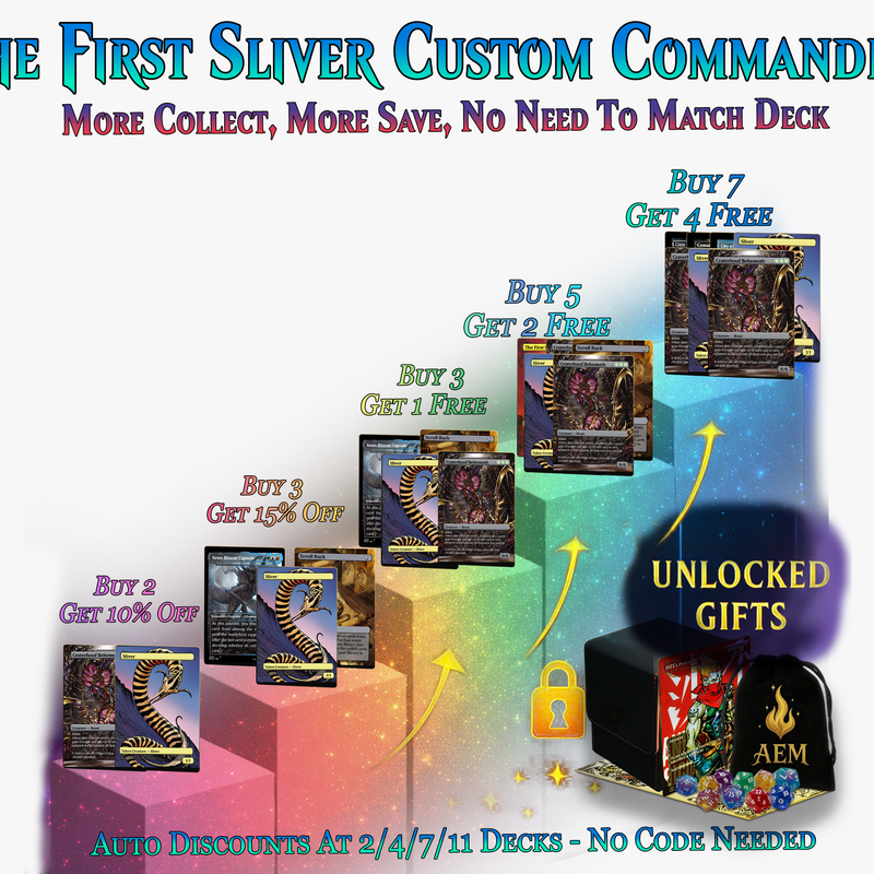 The First Sliver Custom Commander Deck | 115+ Cards | PrimeDecks