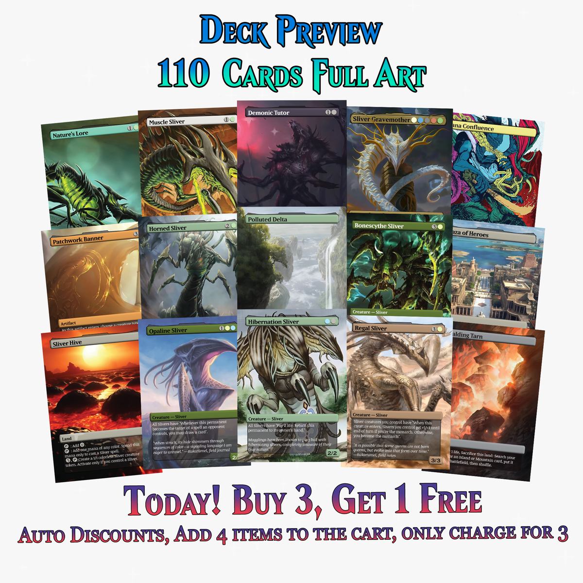 The First Sliver Custom Commander Deck | 115+ Cards | PrimeDecks