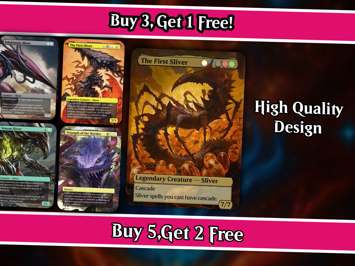 The First Sliver Custom Commander Deck | 115+ Cards | PrimeDecks