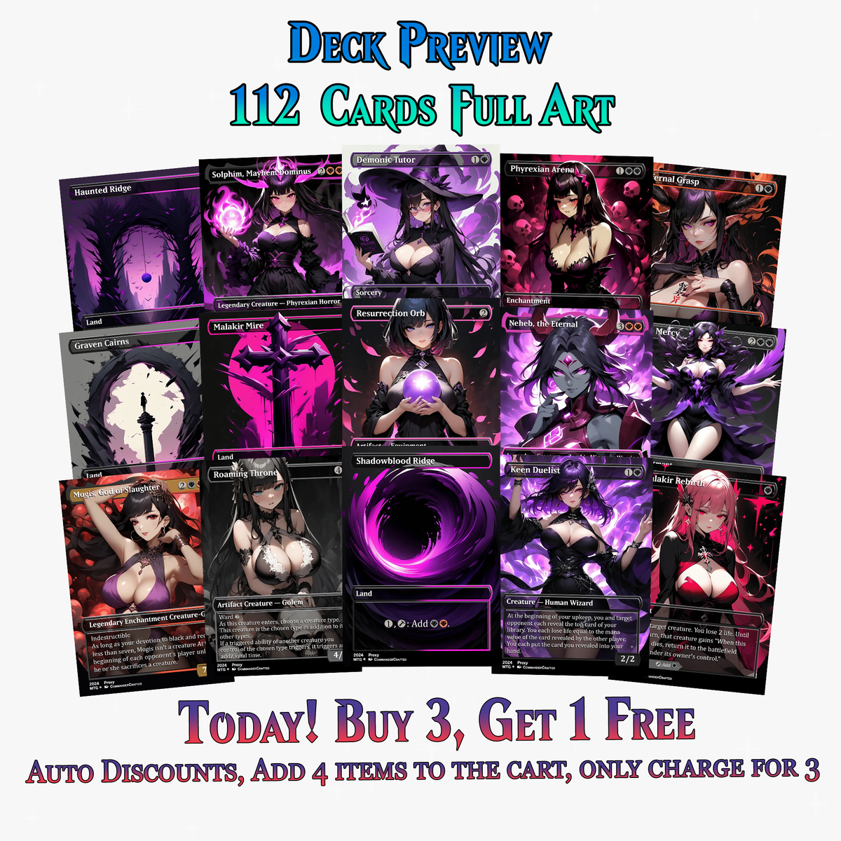 Burn Commander Deck – The Lord of Pain Commander | 112+ Cards | PrimeDecks