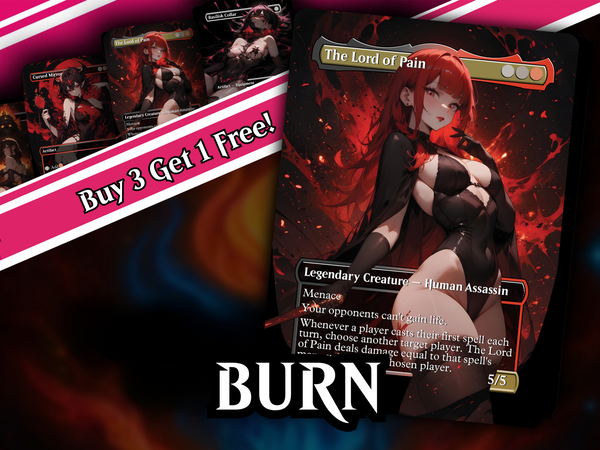 Burn Commander Deck – The Lord of Pain Commander | 112+ Cards | PrimeDecks