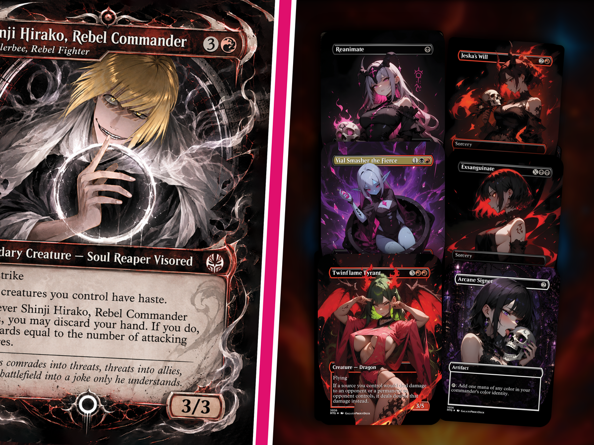 Burn Commander Deck – The Lord of Pain Commander | 112+ Cards | PrimeDecks