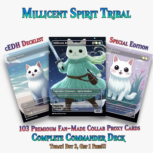 Millicent Spirit Cat Tribal Commander Deck | 103+ Cards | PrimeDecks