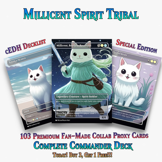 Millicent Spirit Cat Tribal Commander Deck | 103+ Cards | PrimeDecks