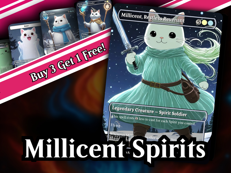 Millicent Spirit Cat Tribal Commander Deck | 103+ Cards | PrimeDecks