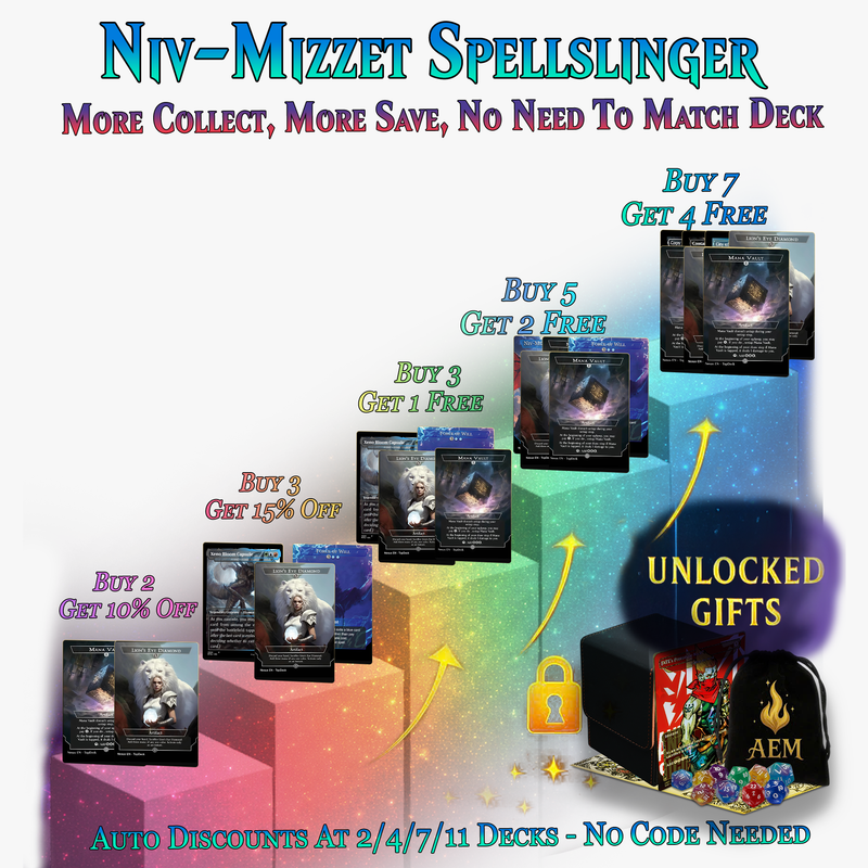Niv-Mizzet Spellslinger Anime Commander Deck | 107 Cards | ProxyTCG
