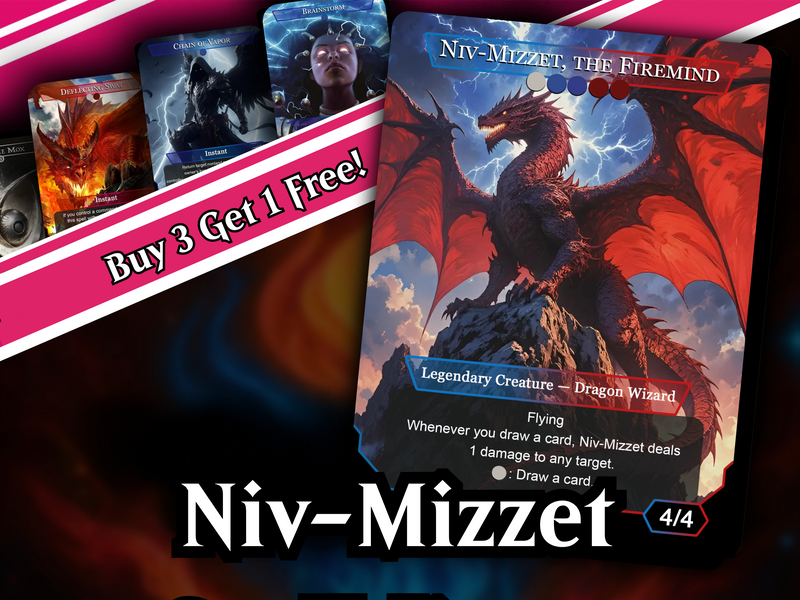 Niv-Mizzet Spellslinger Commander Deck | 107+ Cards | PrimeDecks