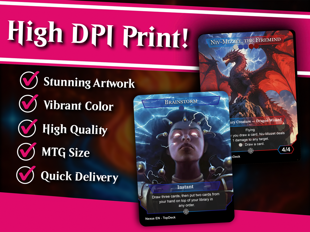 Niv-Mizzet Spellslinger Commander Deck | 107+ Cards | PrimeDecks