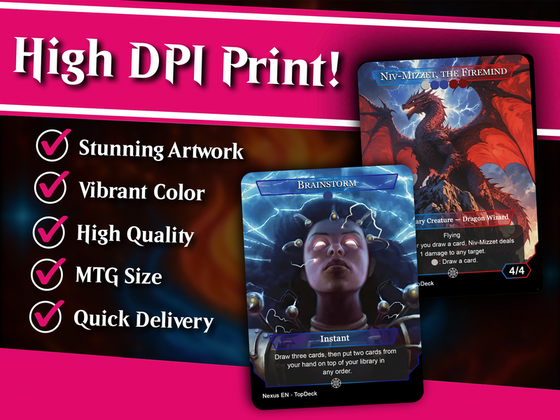 Niv-Mizzet Spellslinger Commander Deck | 107+ Cards | PrimeDecks