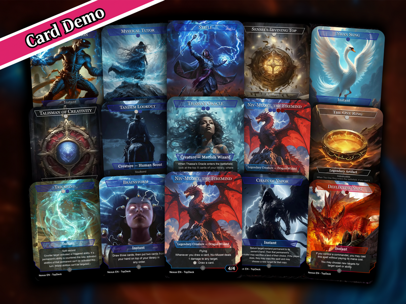 Niv-Mizzet Spellslinger Commander Deck | 107+ Cards | PrimeDecks