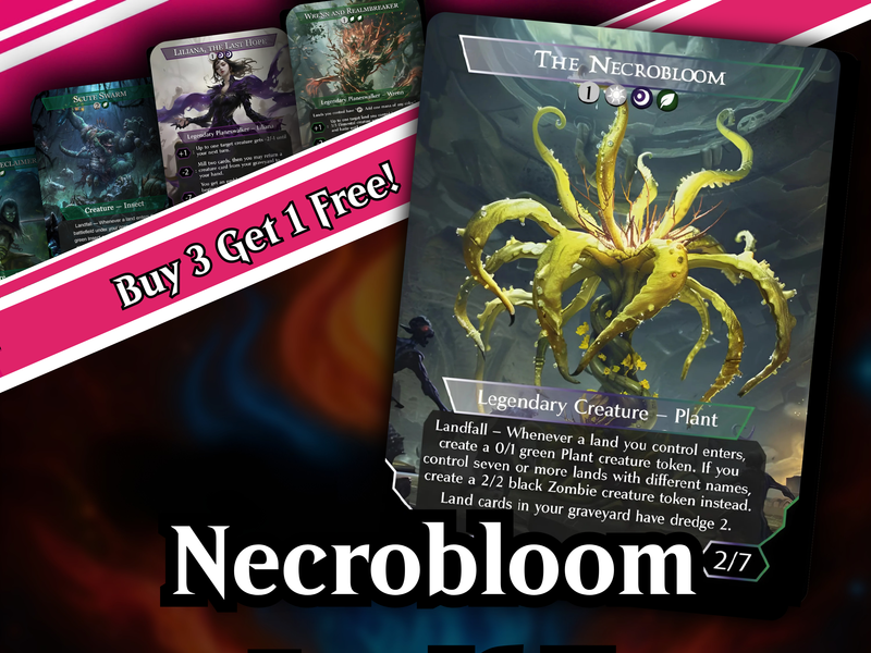 The Necrobloom Landfall Commander Deck | 124+ Cards | PrimeDecks