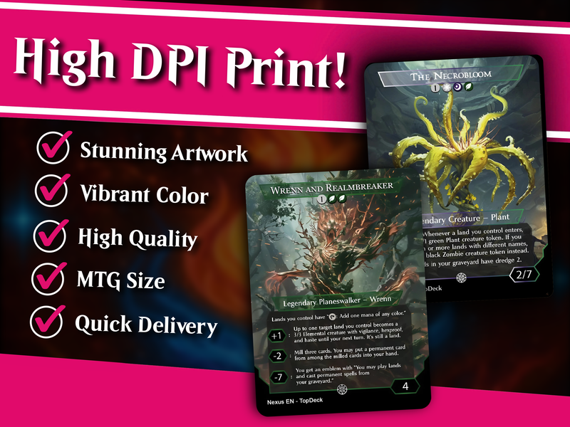 The Necrobloom Landfall Commander Deck | 124+ Cards | PrimeDecks