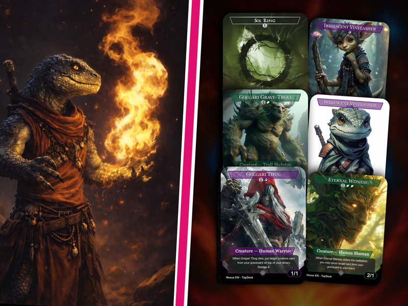 The Necrobloom Landfall Commander Deck | 124+ Cards | PrimeDecks