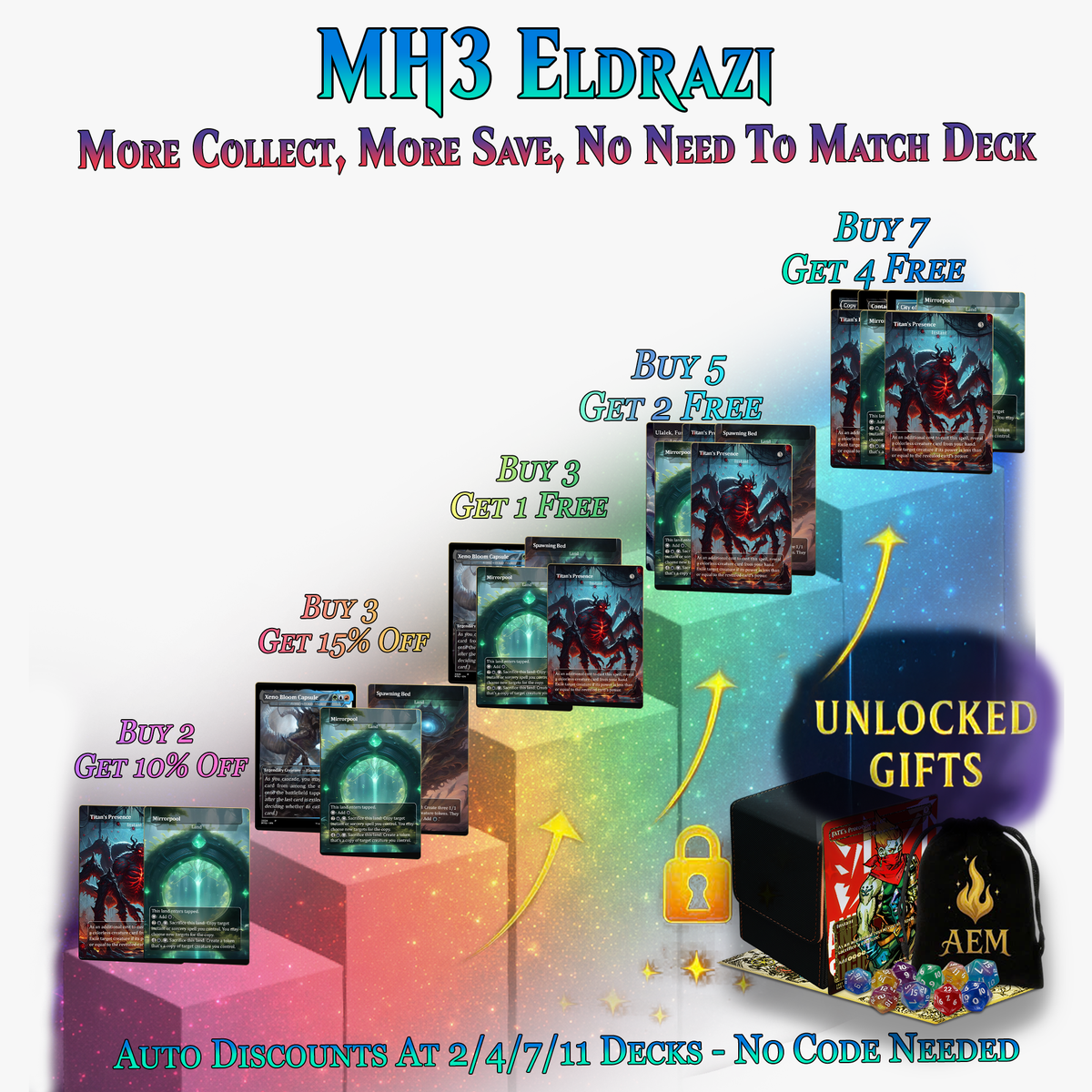 MH3 Eldrazi Commander Deck | 129+ Cards | PrimeDecks