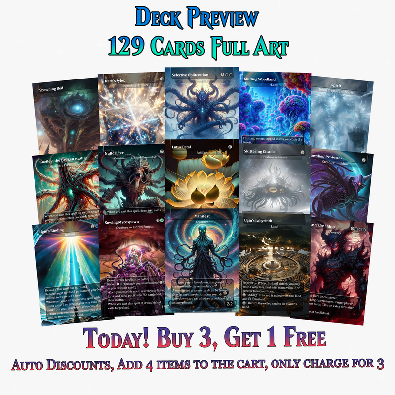 MH3 Eldrazi Commander Deck | 129+ Cards | PrimeDecks
