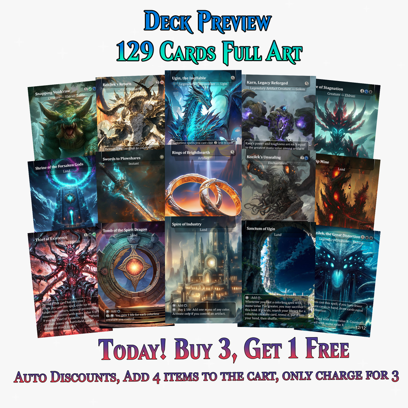 MH3 Eldrazi Commander Deck | 129+ Cards | PrimeDecks