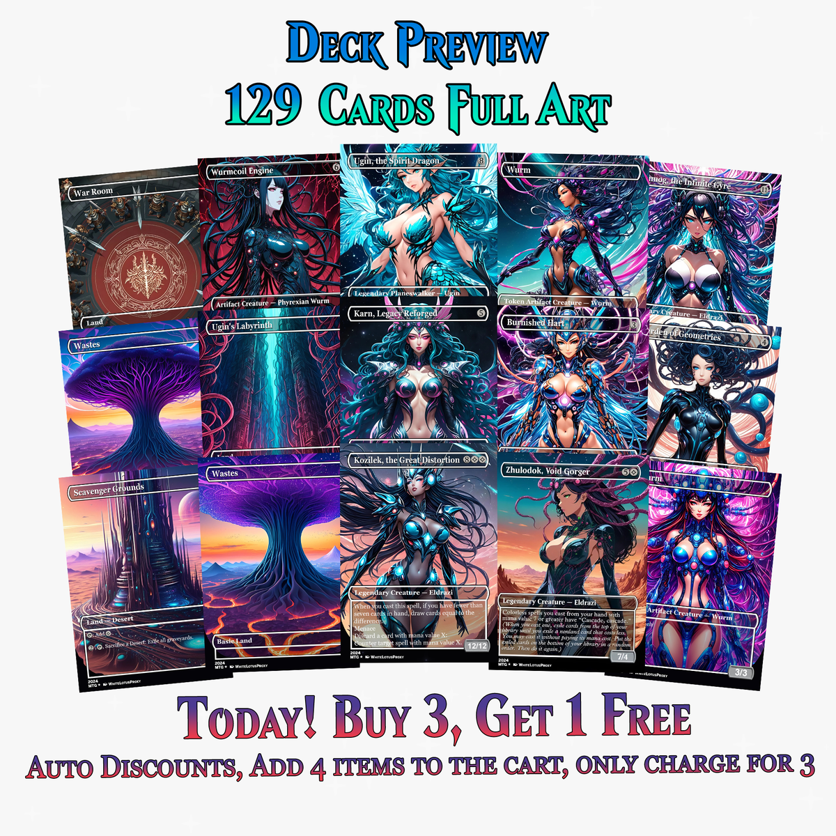 Zhulodok Eldrazi Commander Deck | 129+ Cards | PrimeDecks