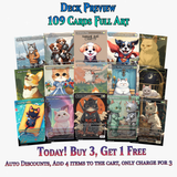 RIN AND SERI CAT DOG TRIBAL COMMANDER DECK – 109+ CARDS - PrimeDecks