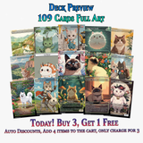 RIN AND SERI CAT DOG TRIBAL COMMANDER DECK – 109+ CARDS - PrimeDecks