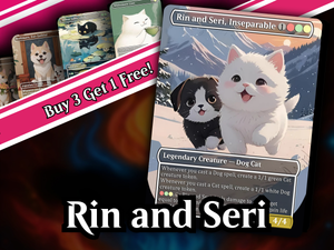 RIN AND SERI CAT DOG TRIBAL COMMANDER DECK – 109+ CARDS | PrimeDecks