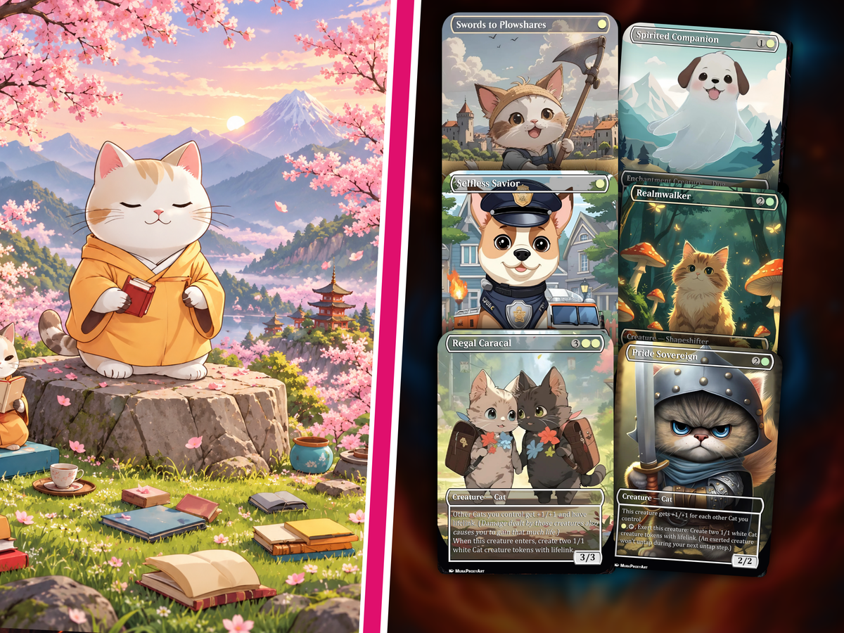 RIN AND SERI CAT DOG TRIBAL COMMANDER DECK – 109+ CARDS | PrimeDecks