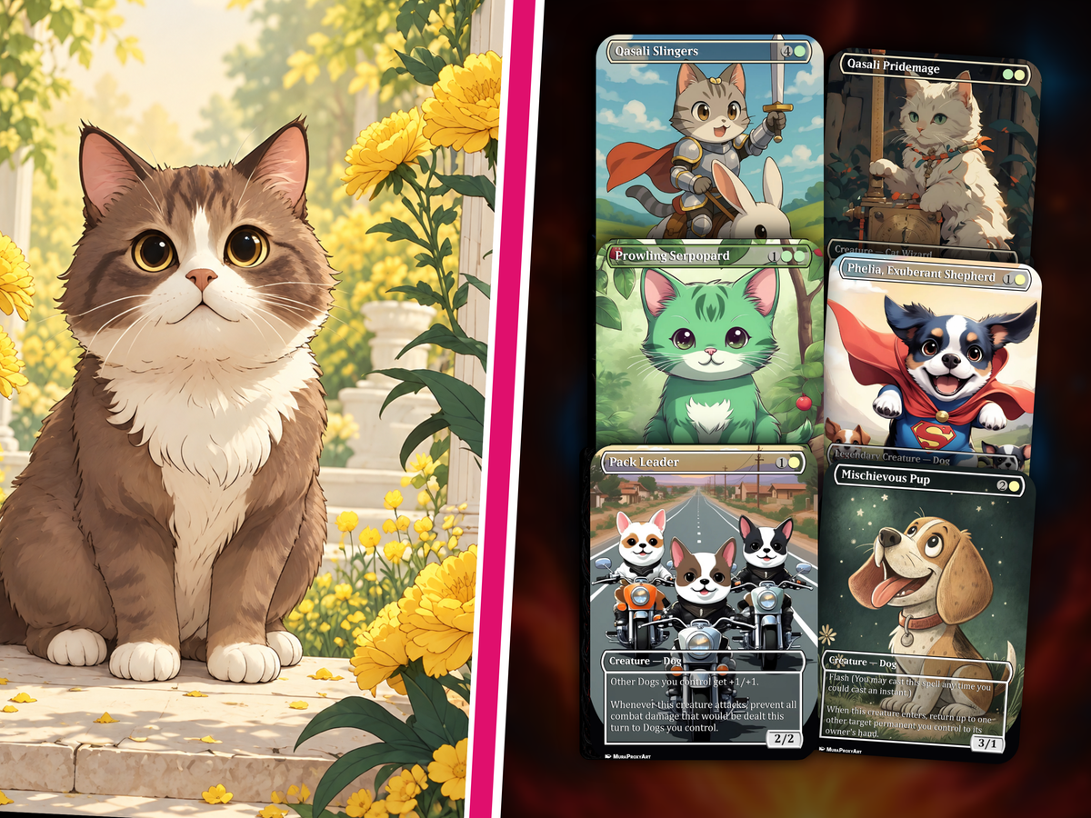 RIN AND SERI CAT DOG TRIBAL COMMANDER DECK – 109+ CARDS | PrimeDecks