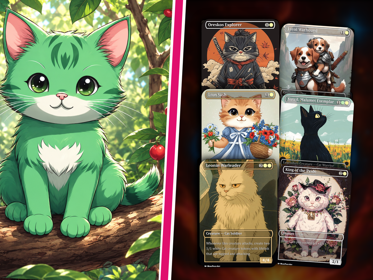 RIN AND SERI CAT DOG TRIBAL COMMANDER DECK – 109+ CARDS | PrimeDecks