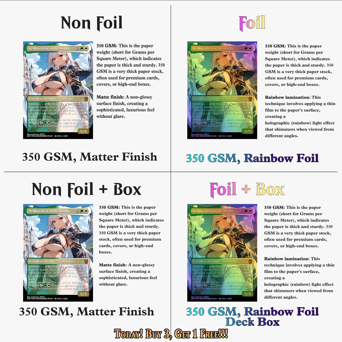 ARAHBO, ROAR OF THE WORLD COMMANDER DECK – 111+ CARDS - PrimeDecks