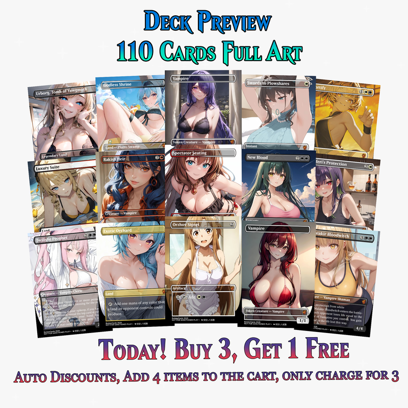 EDGAR MARKOV COMMANDER DECK - 110+ CARDS - PrimeDecks