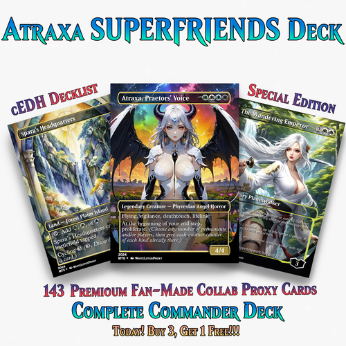 ATRAXA SUPERFRIENDS COMMANDER DECK (143 CARDS)