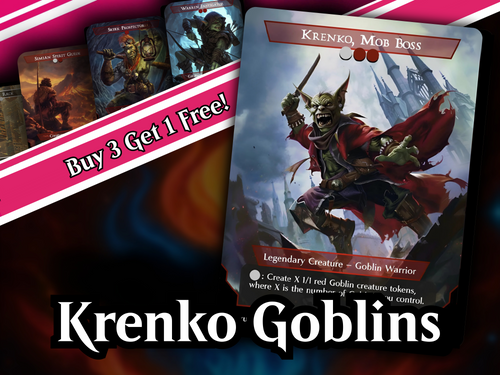 KRENKO GOBLIN TRIBAL COMMANDER DECK – 112+ CARDS | PrimeDecks