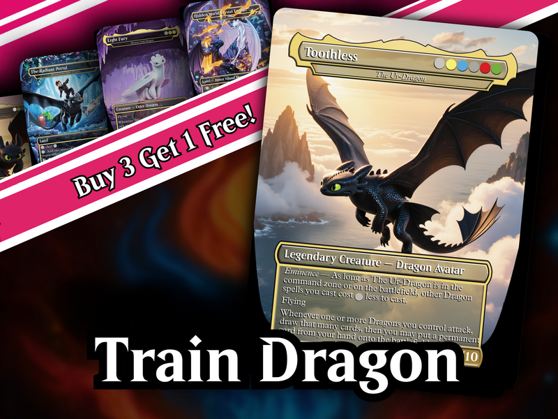 How To Train Your Dragon Commander Deck – 116+ Cards | PrimeDecks
