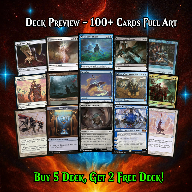 Hashaton King, Scarab’s Fist Commander Deck | 117 Cards | ProxyTCG