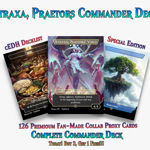 Atraxa, Praetors’ Ascent Commander Deck | 122 Cards | ProxyTCG