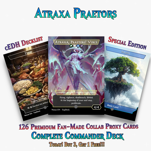 Atraxa, Praetors’ Ascent Commander Deck | 126+ Cards | PrimeDecks