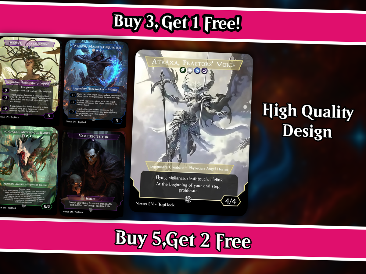Atraxa, Praetors’ Ascent Commander Deck | 126+ Cards | PrimeDecks