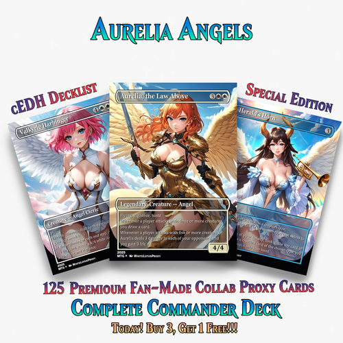Aurelia Angels Extra Commander Deck | 125+ Cards | PrimeDecks