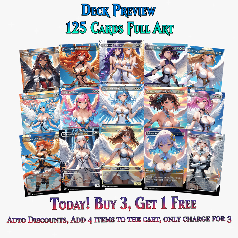 Aurelia Angels Extra Commander Deck | 125+ Cards | PrimeDecks