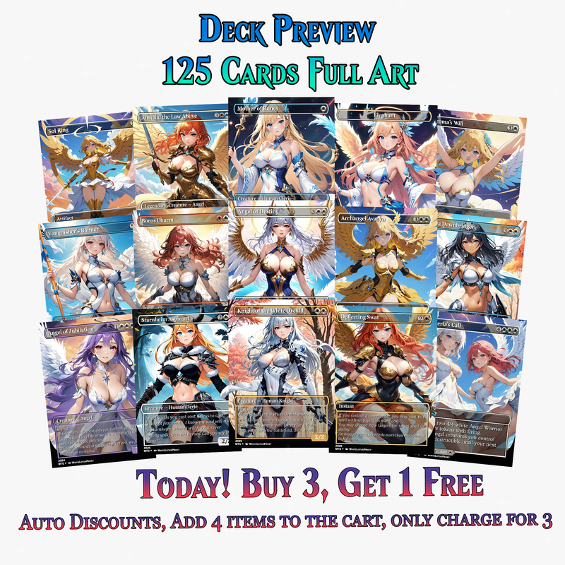 Aurelia Angels Extra Commander Deck | 125+ Cards | PrimeDecks