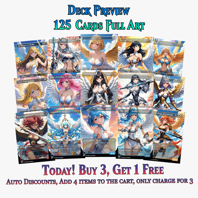 Aurelia Angels Extra Commander Deck | 125+ Cards | PrimeDecks