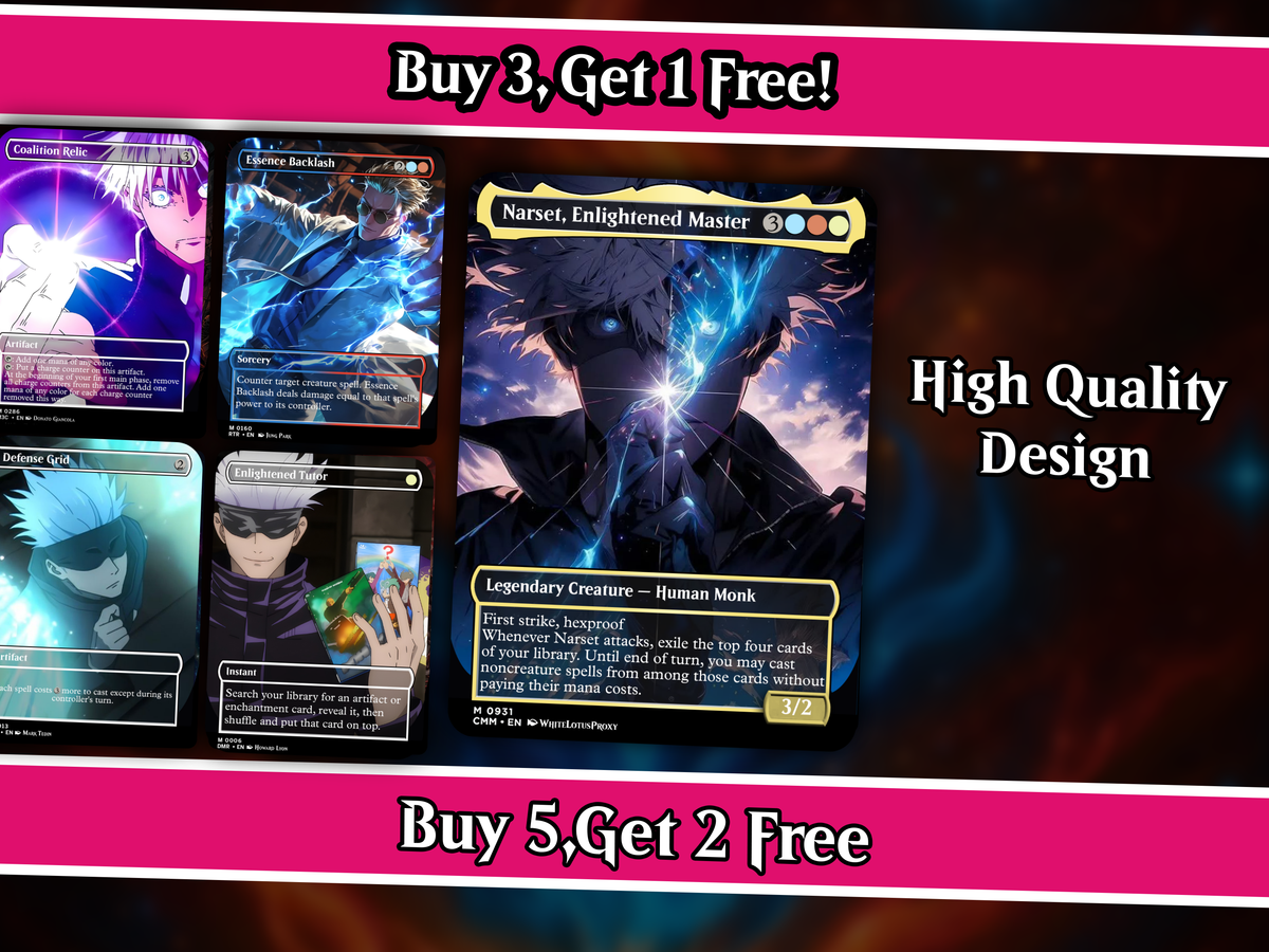 Jujutsu Kaisen Commander Deck | 103+ Cards | PrimeDecks