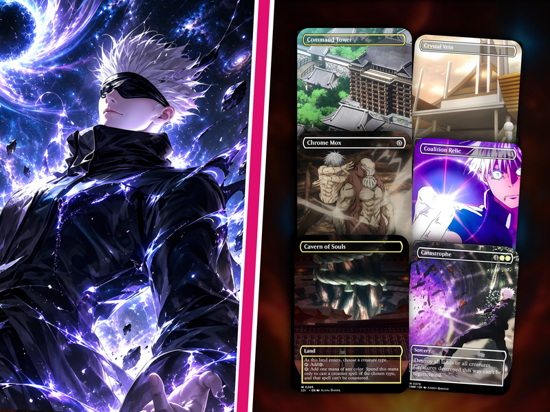Jujutsu Kaisen Commander Deck | 103+ Cards | PrimeDecks