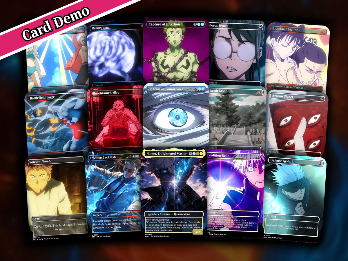 Jujutsu Kaisen Commander Deck | 103+ Cards | PrimeDecks