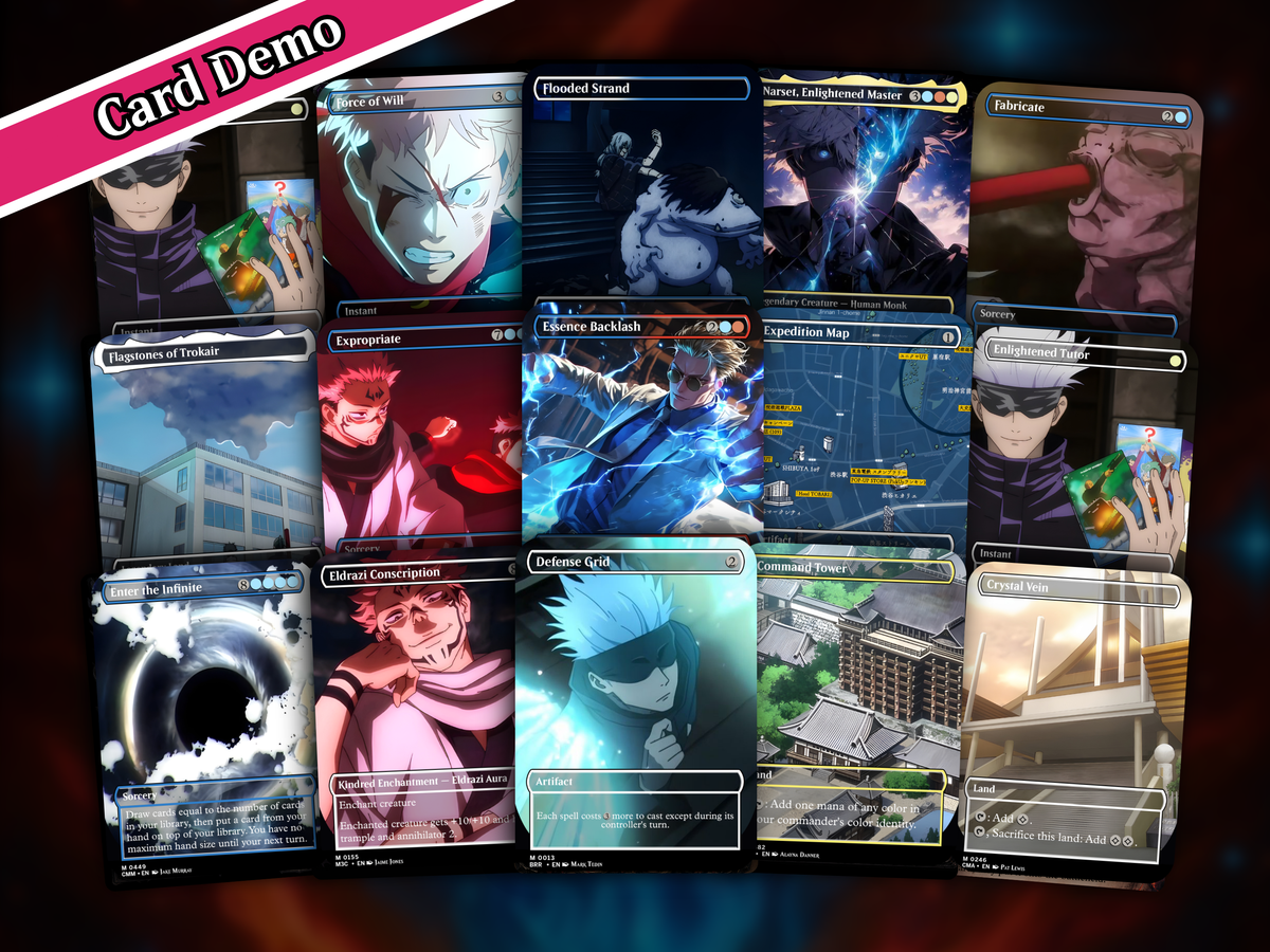 Jujutsu Kaisen Commander Deck | 103+ Cards | PrimeDecks